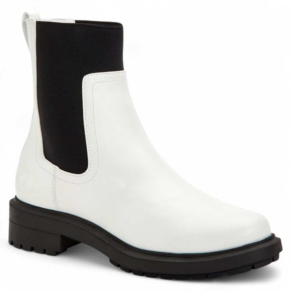 Tackoma Womens Faux Leather Manmade Ankle Boots